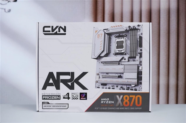 满血释放锐龙性能！七彩虹CVN X870 ARK FROZEN V14方舟图赏