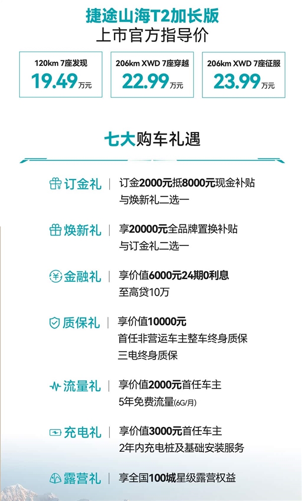 17.99万起 捷途旅行者/山海T2加长版上市：平价路虎卫士130来了