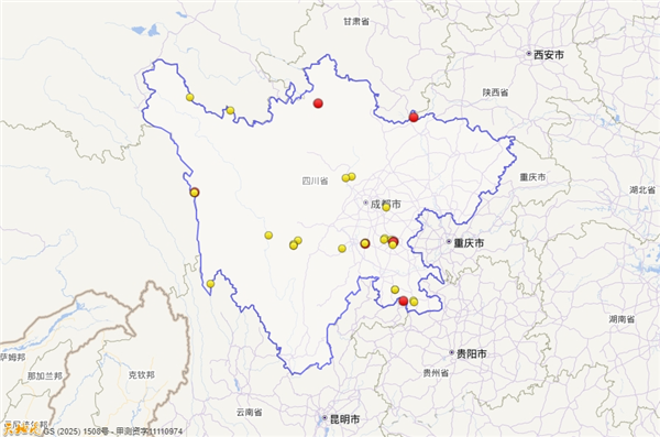 今年我国已发生三级以上地震318次：台湾省最频繁